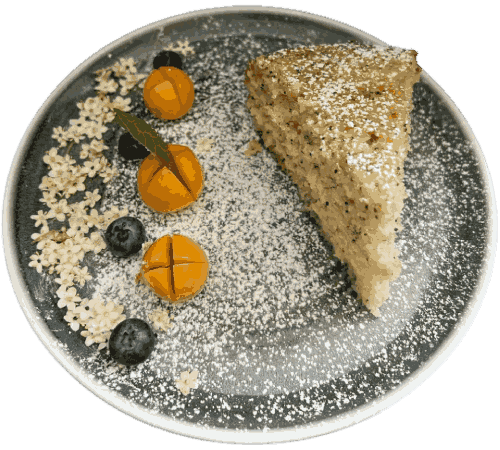 Torta de amapola - Misión Cafe Torta de amapola - Misión Cafe
